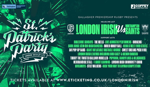 WHAT'S ON: St Patrick's Party!